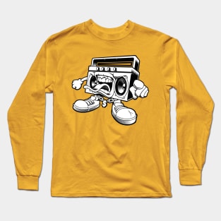 Graffiti boombox - MONO Long Sleeve T-Shirt